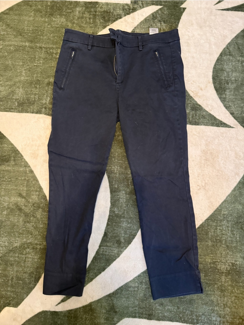 Level 99 Navy Women's Slim Trousers